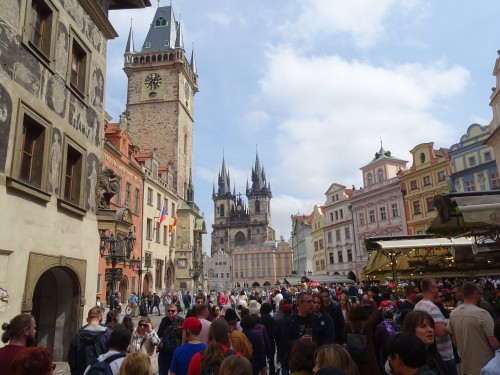 Na rynku było poza nami parę osób