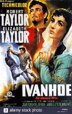 robert-taylor-elizabeth-taylor-poster-ivanhoe-1952-EFB3DG.jpg