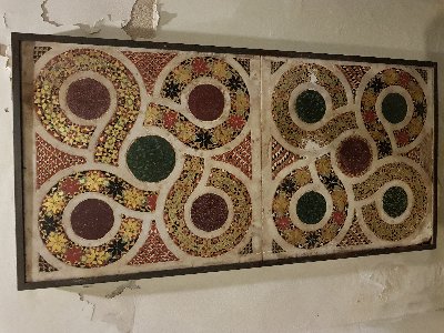 Posadzki w stylu normandzkim w Katedrze