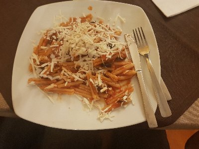 Penne Alla Norma. Pycha