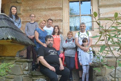 na mostku w Dolinie Kościeliskiej